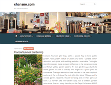 Tablet Screenshot of chanano.com